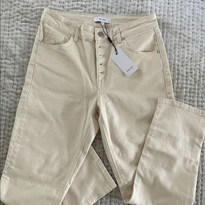 BRAND NEW Reiss mid rise crop jean